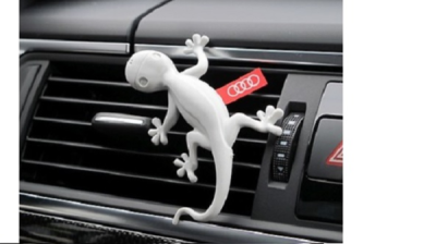 Audi Gecko légfrissító - világosszürke