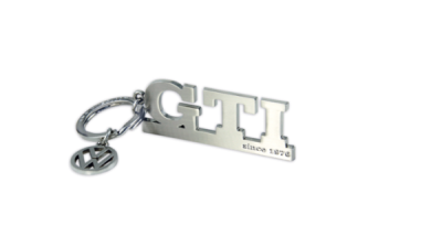 GTI kulcstartó ezüst